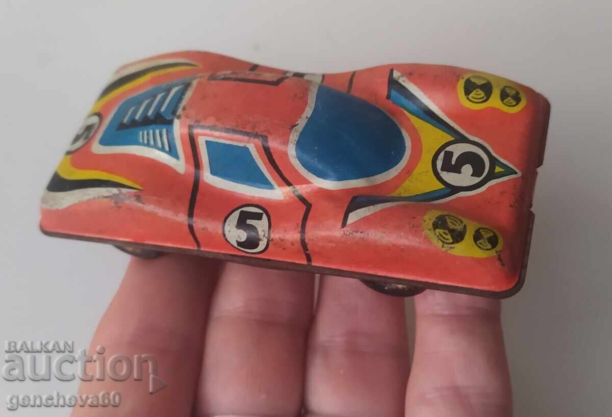 Mașinuțe retro de curse - tablă, URSS - 5 Mașinuțe retro de curse - tablă, URSS - 5