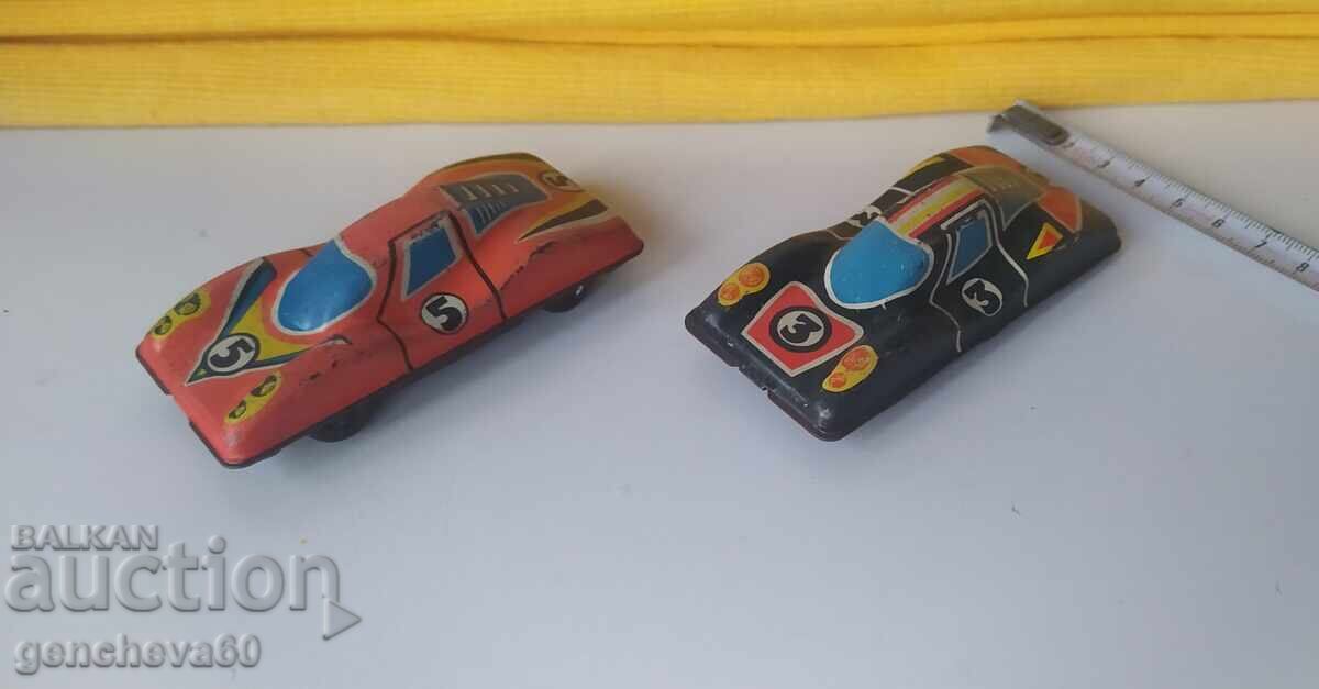 Mașinuțe retro de curse - tablă, URSS Mașinuțe retro de curse - tablă, URSS