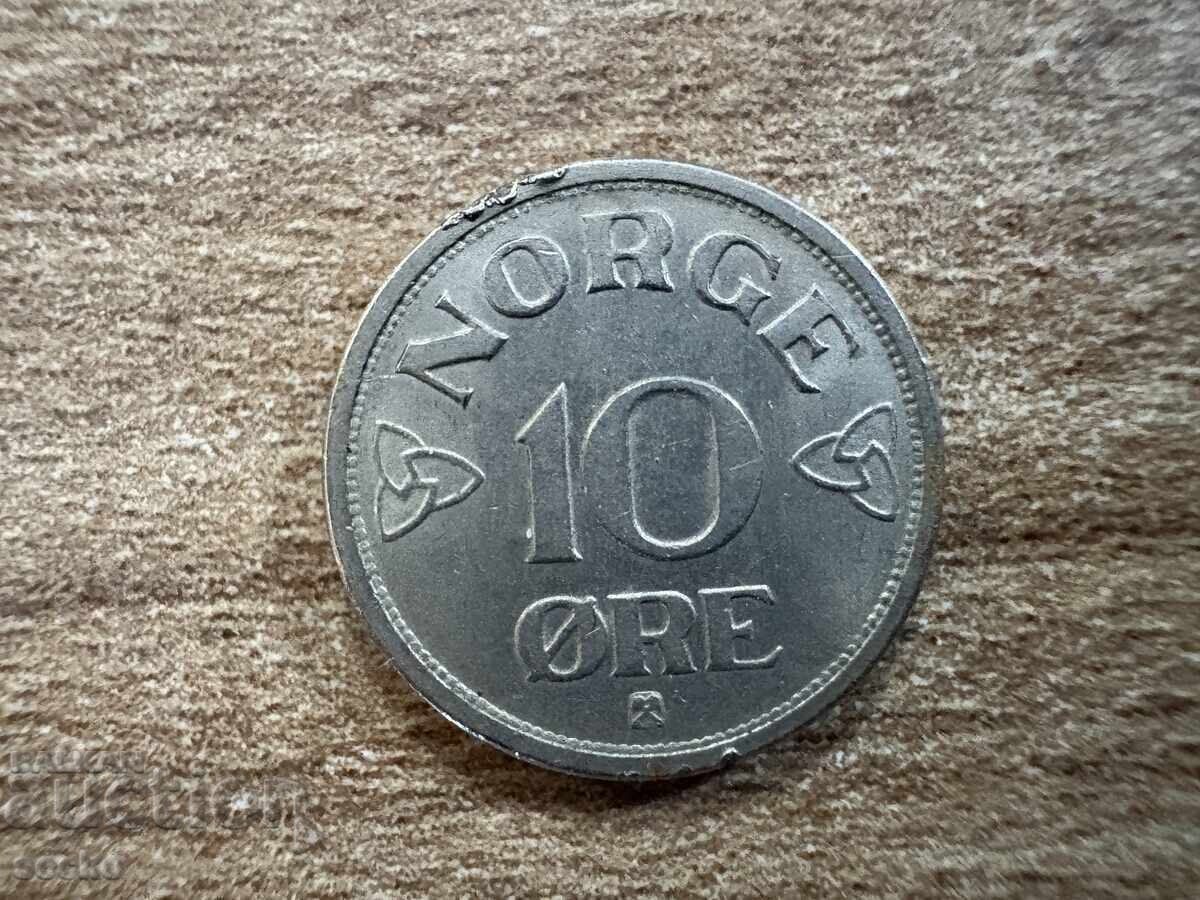 Norway - 10 øre (1952)
