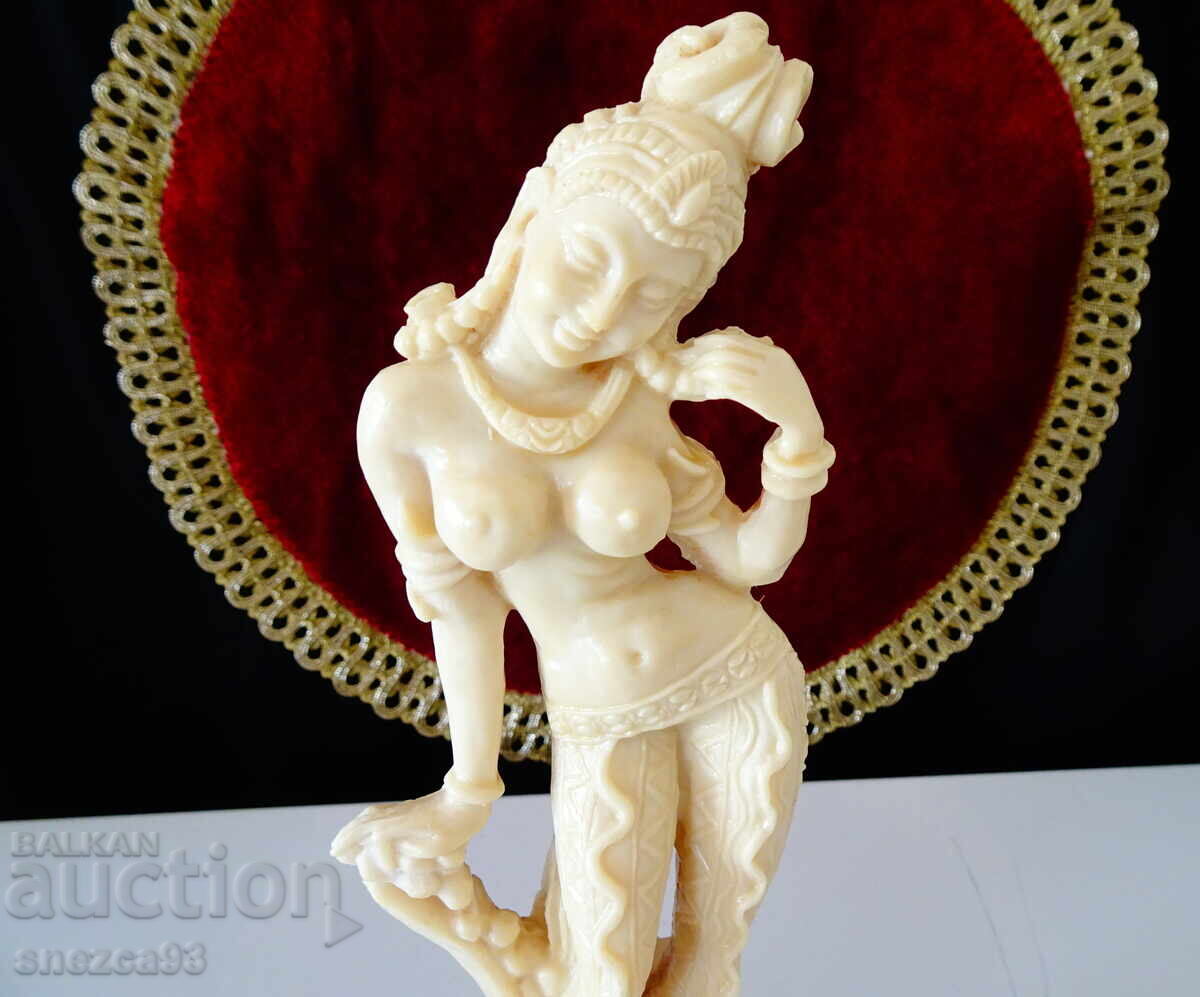 Δημοπρασία Σταυρωματάκι, φιγούρα, γυναίκα, νεράιδα, γυμνό σώμα, ασιάτισσα χορεύτρια