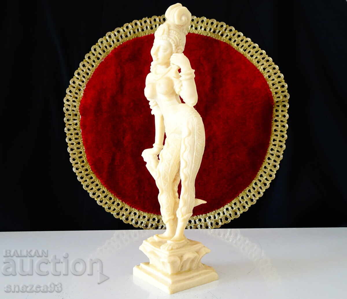 Σταυρωματάκι, φιγούρα, γυναίκα, νεράιδα, γυμνό σώμα, ασιάτισσα χορεύτρια - 6