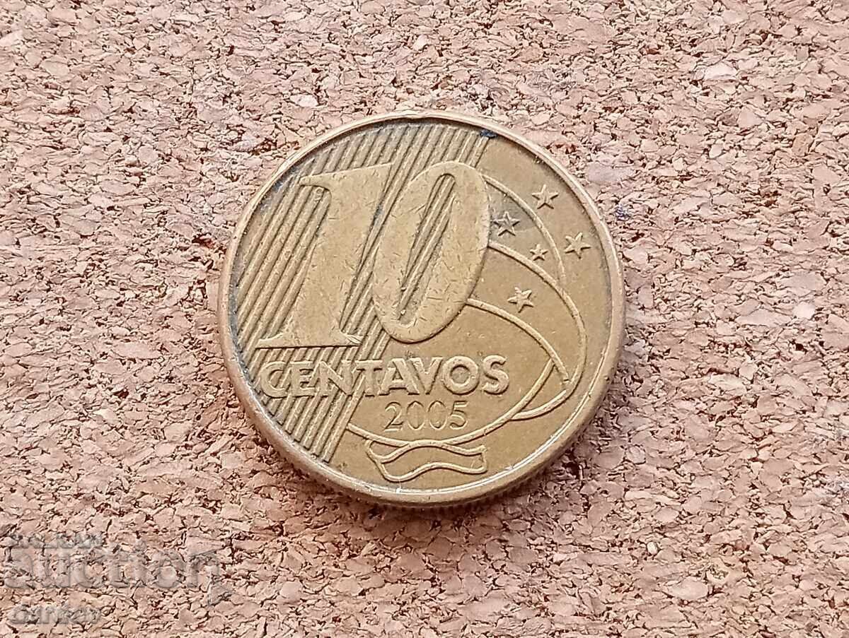 Brazil 10 Centavos 2005