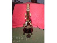 Microscop antic german de colecție