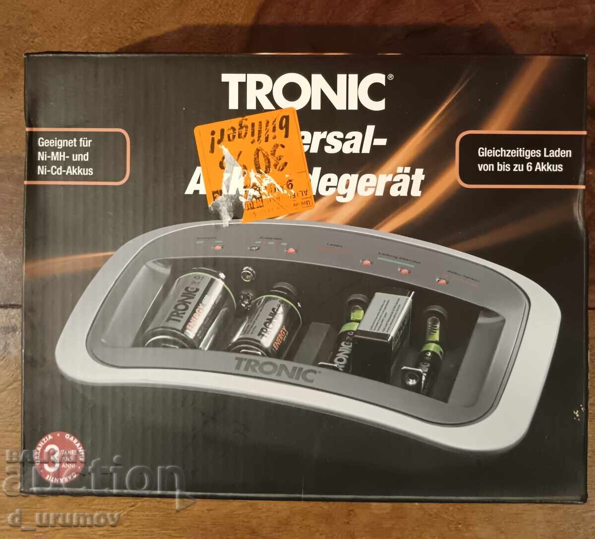Φορτιστής μπαταριών TRONIC Universal