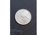 Indonezia 25 de rupii 1971
