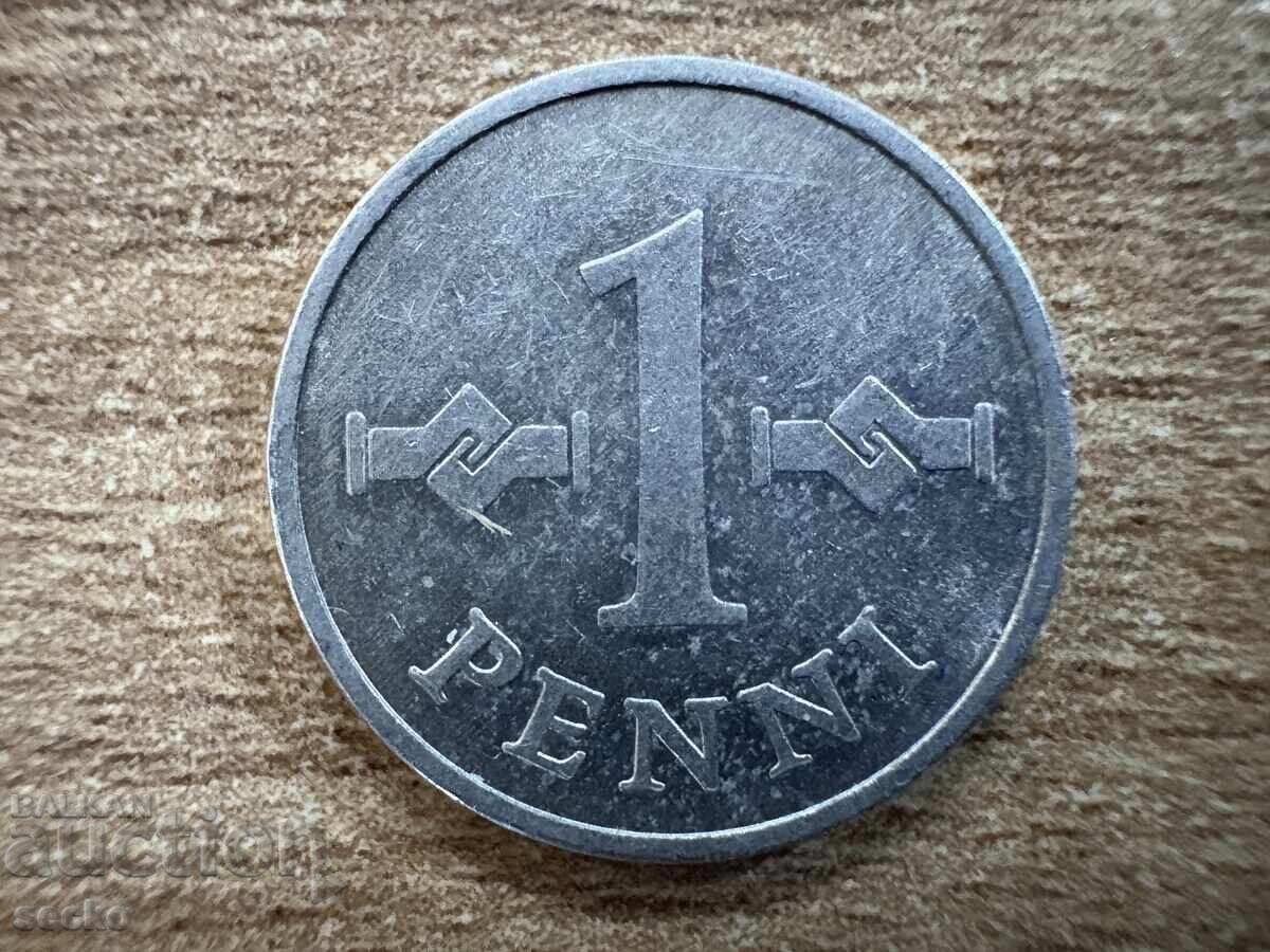 Φινλανδία - 1 πένι (1974)