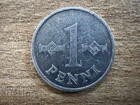 Φινλανδία - 1 πένι (1972)