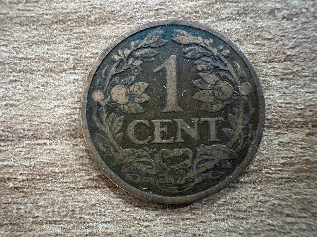 Olanda - 1 cent (1916) Olanda - 1 cent (1916)