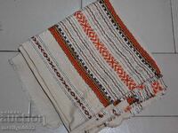 Pătură veche 1.3/1.3 metri, carouri, model bulgăresc RPR