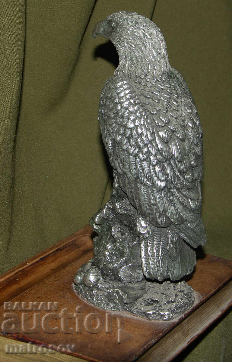 Vechi suport solid de birou sculptură vultur - 7 Vechi suport solid de birou sculptură vultur - 7