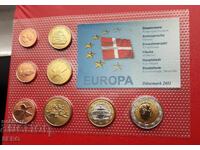 Δανία ΣΕΤ 2011 από 8 δοκιμαστικά ευρώνομίσματα