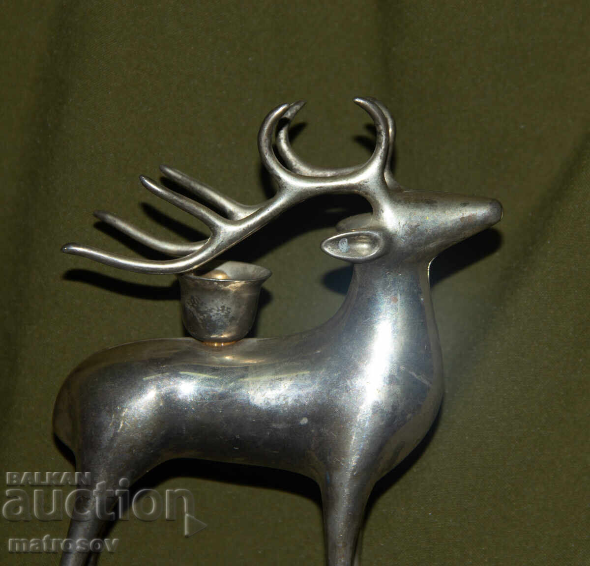 Скулптура статуя свещник сребърно покритие Royal Zilverstad с цена 250.00 лв. | € 127.82