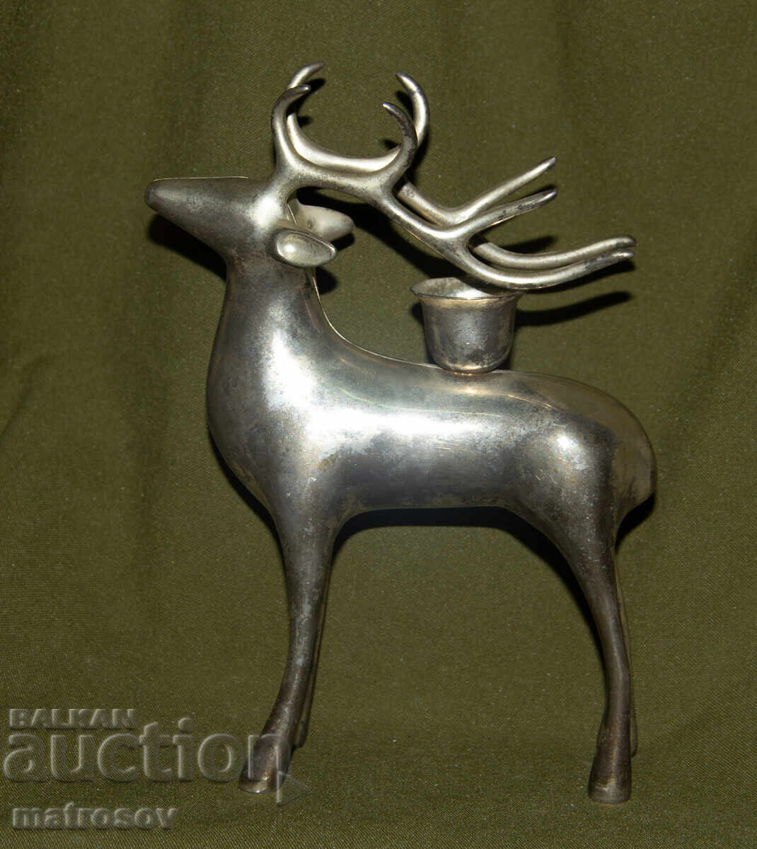 Доставка на Скулптура статуя свещник сребърно покритие Royal Zilverstad