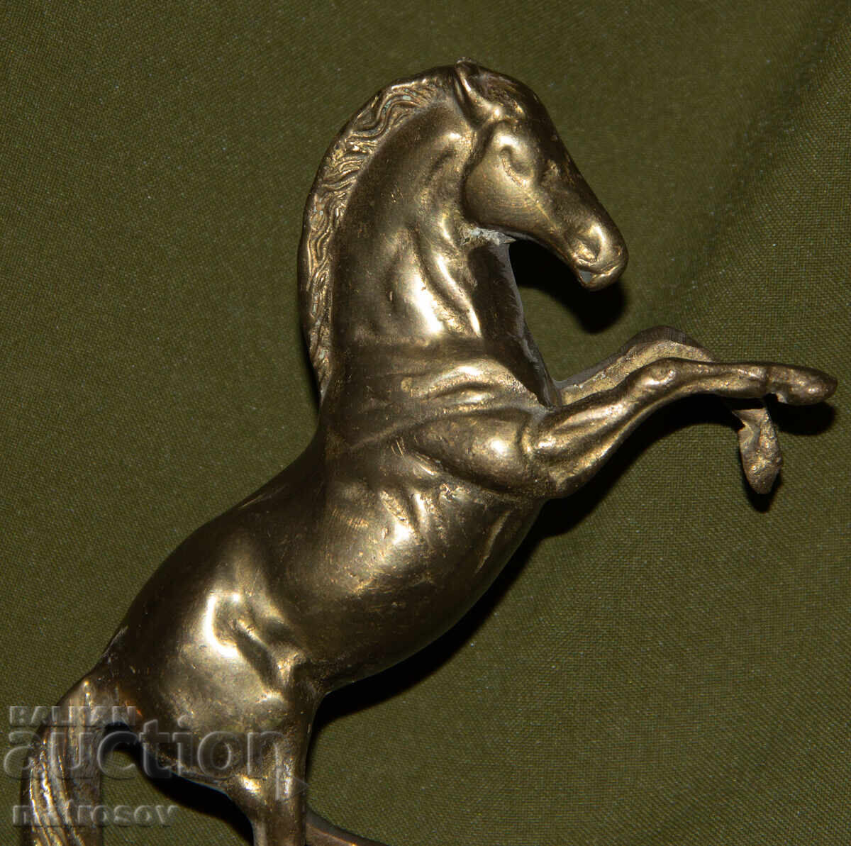 Auction  Original Bronze Sculpture of a Standing Horse