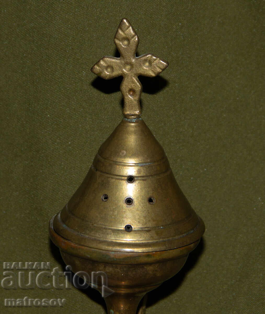 Old bronze censer and thurible with price 180.00 BGN | € 92.03