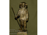 Sculptură din bronz, autor, balenier