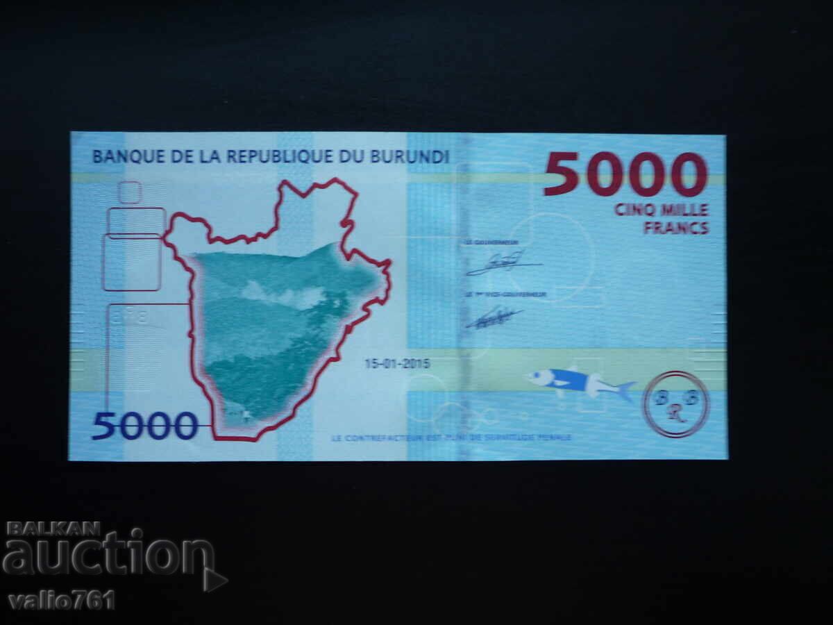 BURUNDI 5000 5,000 FRANCS 2015 NEW UNC with price 15.00 BGN | € 7.67 BURUNDI 5000 5,000 FRANCS 2015 NEW UNC with price 15.00 BGN | € 7.67