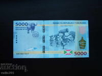 BURUNDI 5000 5 000 FRANCI 2015 NOUĂ UNC