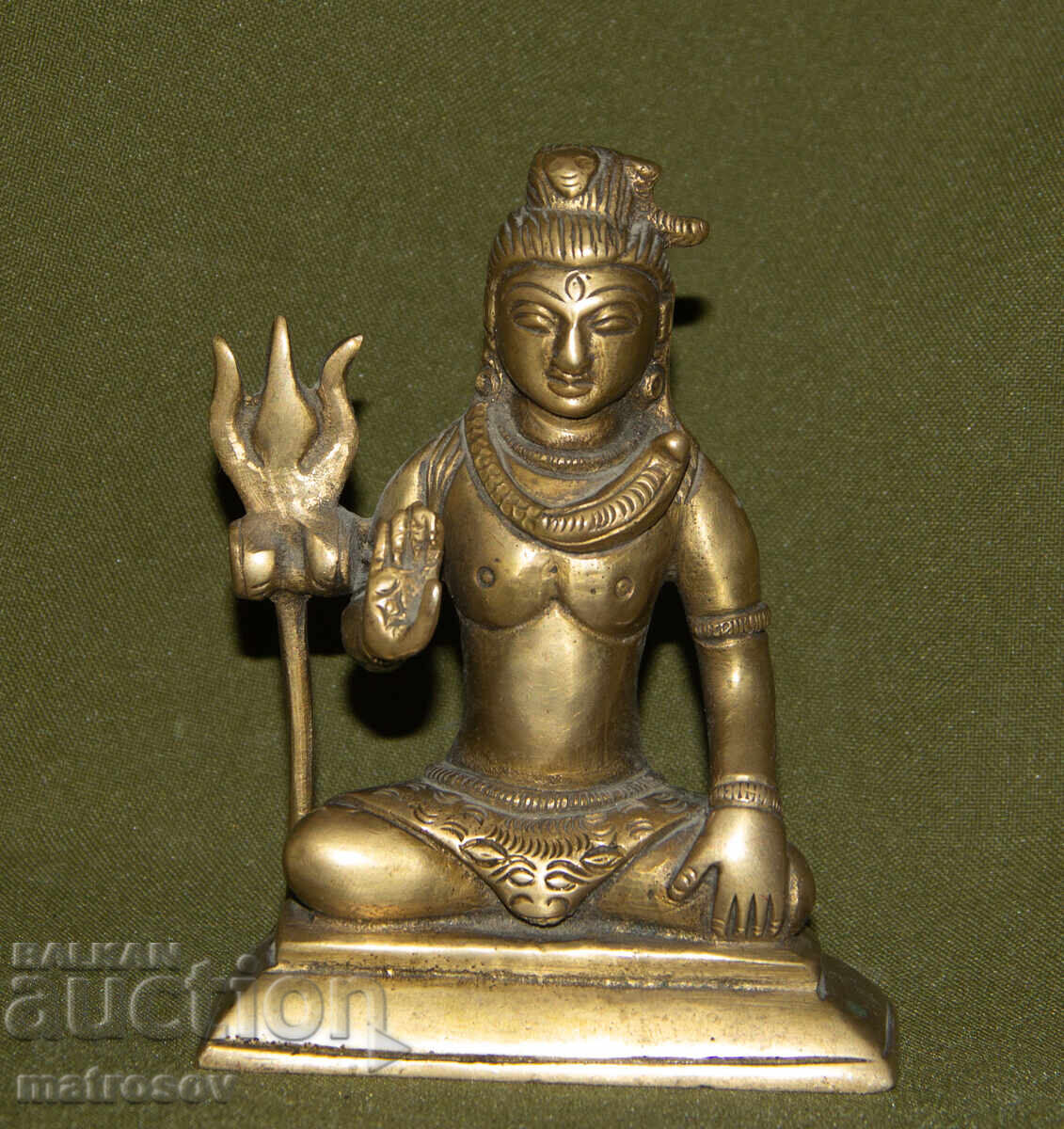 Licitație Statuie decorativă din bronz sculptură Shiva
