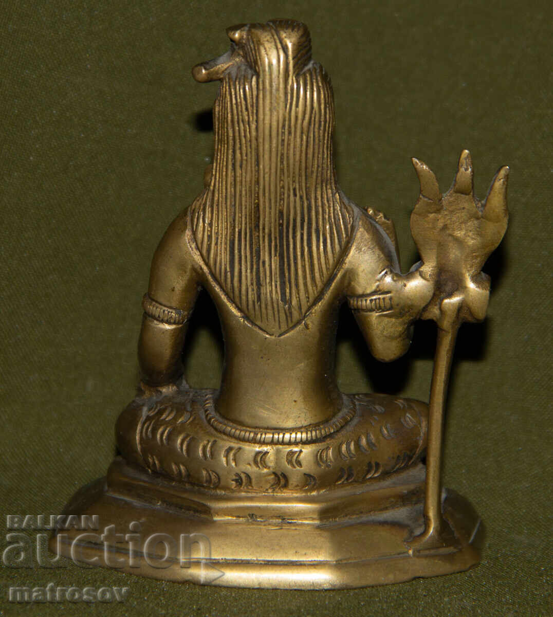 Statuie decorativă din bronz sculptură Shiva - 5