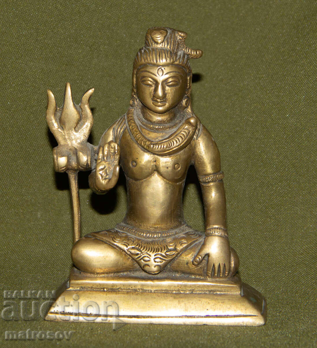 Statuie decorativă din bronz sculptură Shiva
