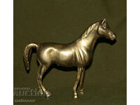 Sculptură din bronz originală, figură cal