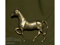 Sculptură din bronz originală, figură cal