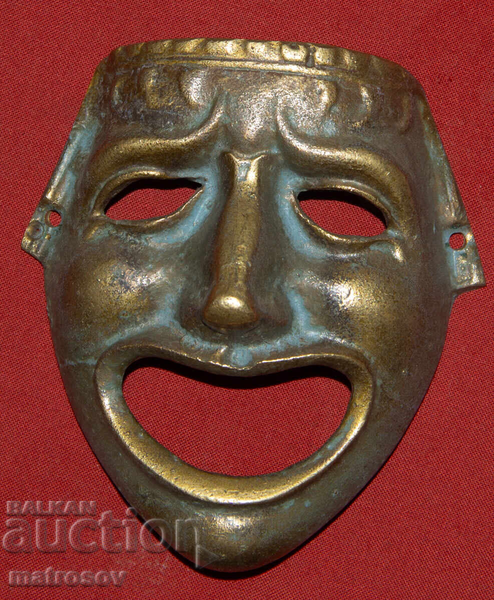 Δημοπρασία Μικρό χάλκινο γλυπτό, διακόσμηση, μάσκα