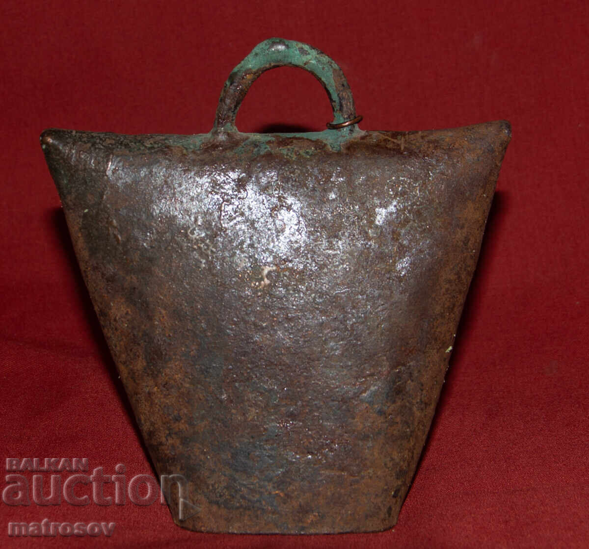 Стар голям метален чан звънец хлопка звънец - 5