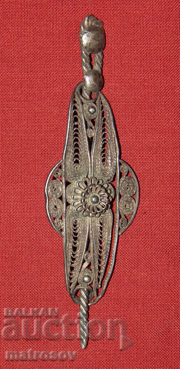 Licitație Broșă din filigran de argint vechi