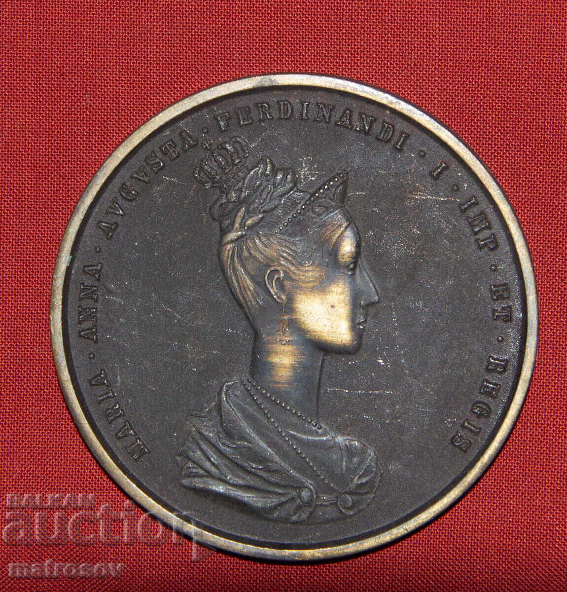 Medalie comemorativă de bronz 1886, Maria Anna de Savoia - 5