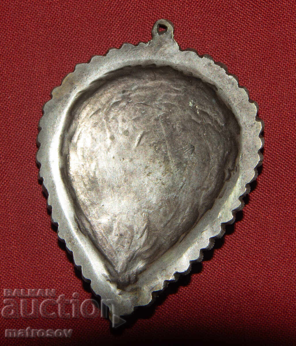 Colier vechi de argint, ornament tradițional filigran - 5
