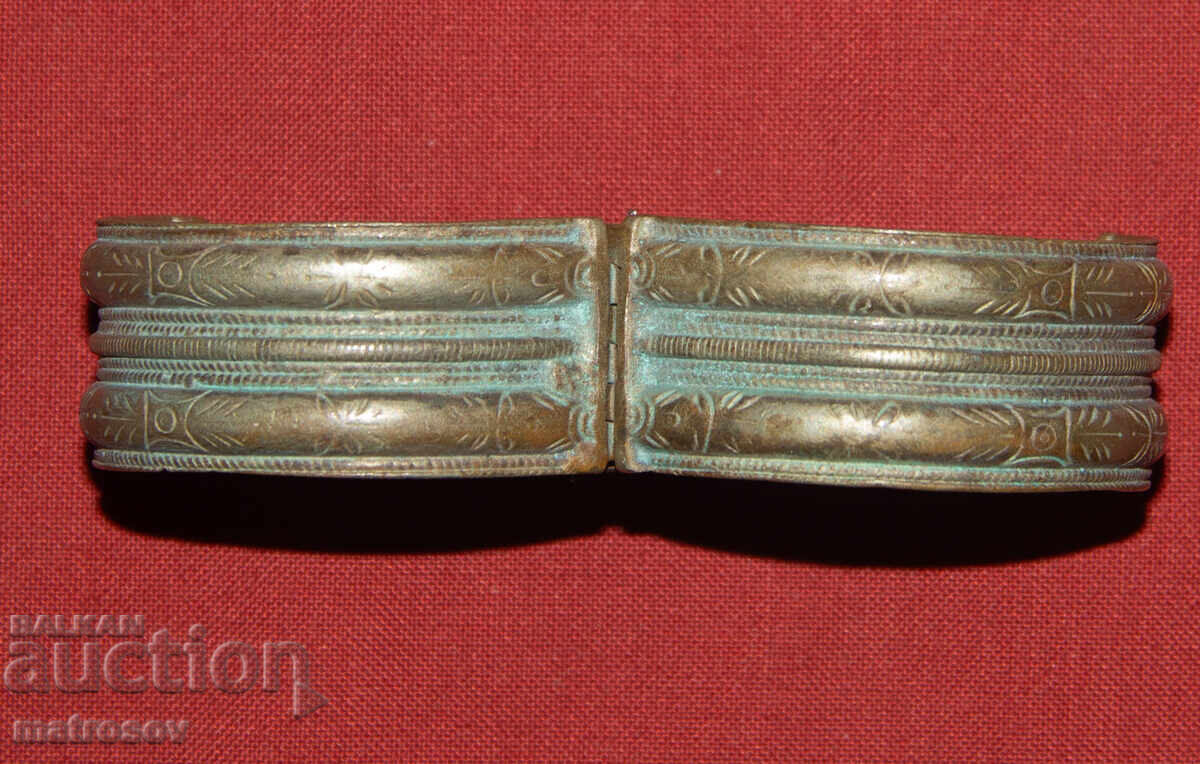 Стара традиционна сребърна гривна накит - 5 Стара традиционна сребърна гривна накит - 5