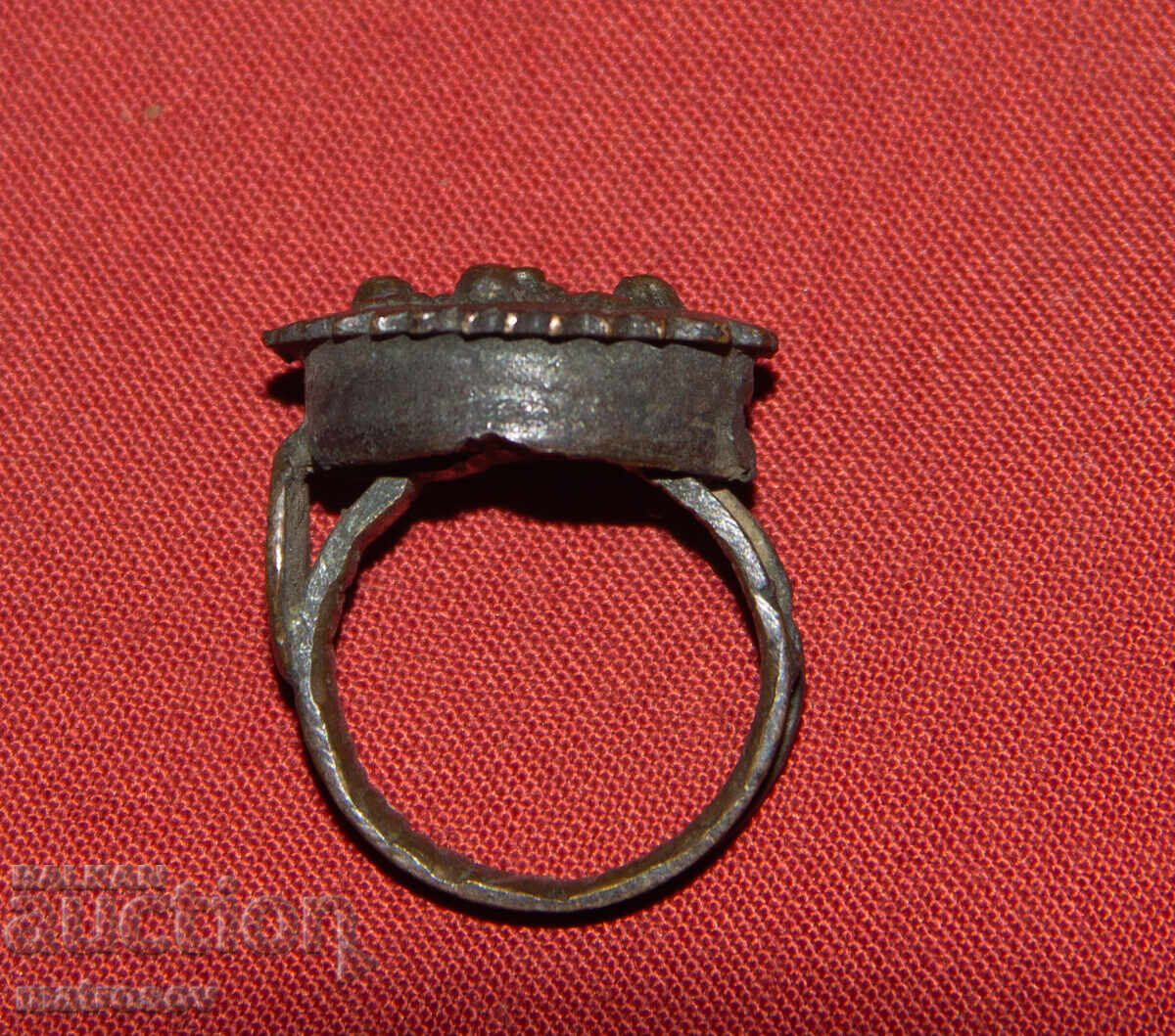 Delivery of Old Traditional Bronze Women's Ring