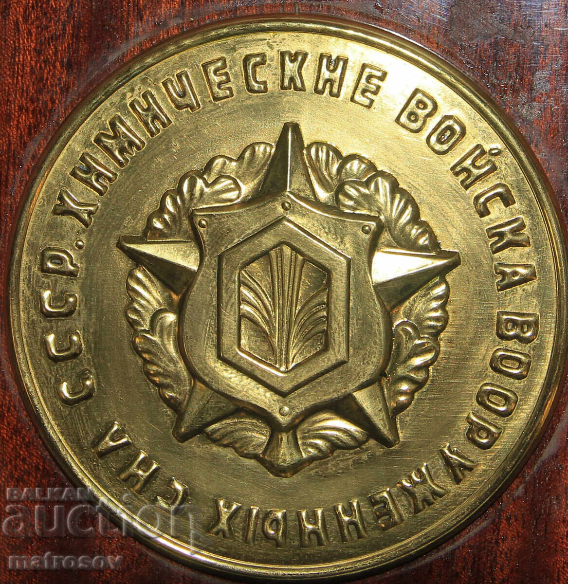 Commemorative Plaque of the Chemical Troops of the USSR - 5