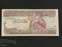 10 Birr Etiopia 2008 UNC
