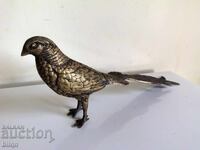 Great Old Bronze Figure, Sculpture - Pheasant