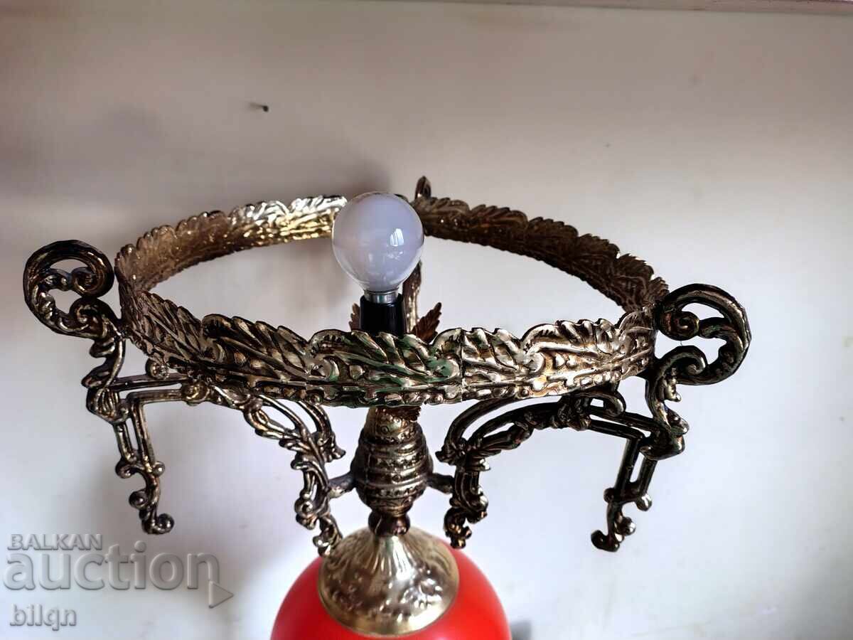 Beautiful Large Old Bronze Lamp with price € 32.38 | 63.33 BGN