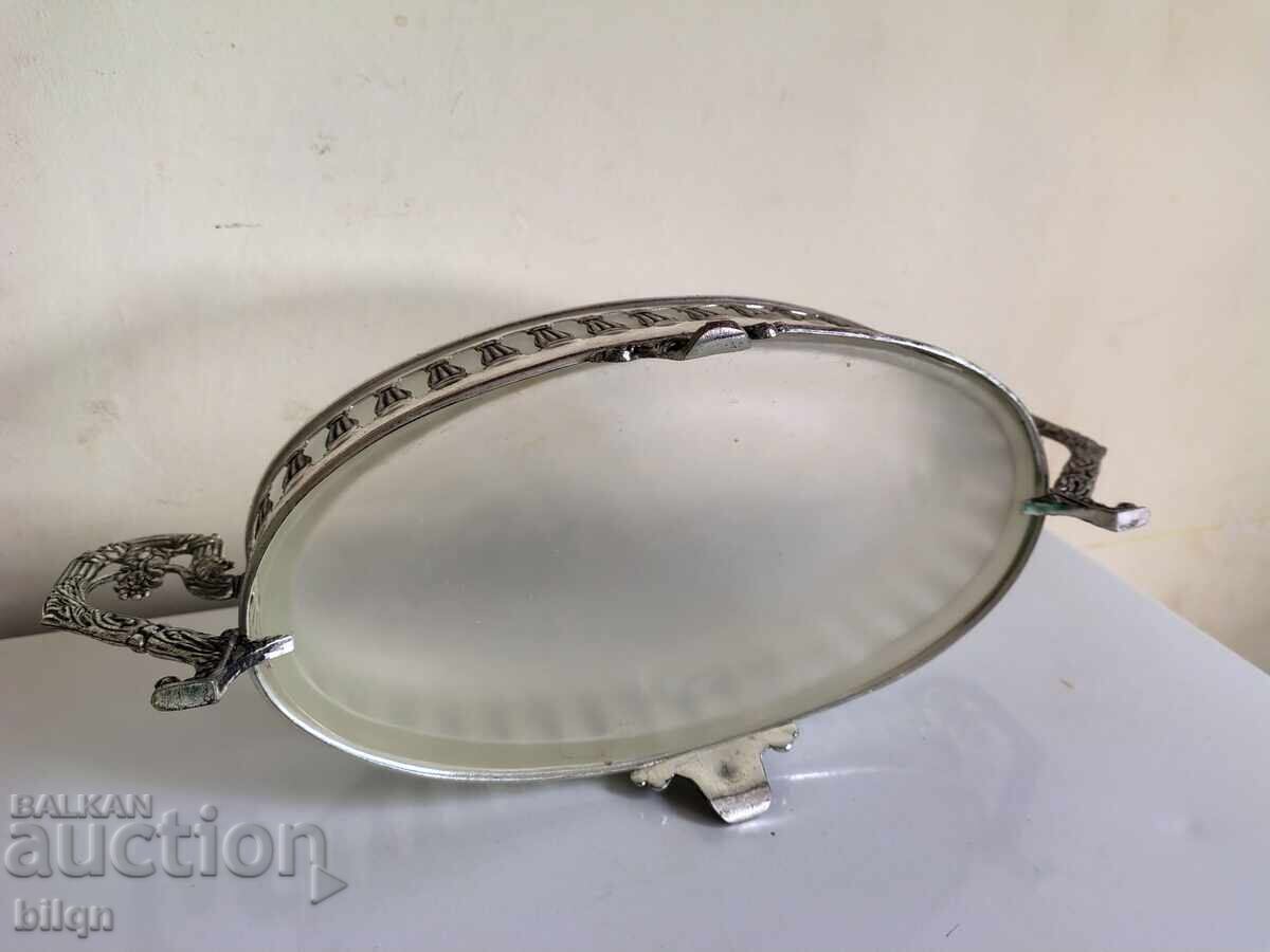 Delivery of Incredibly Beautiful Silver Plated Dish