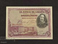 50 pesetas Spania 1928