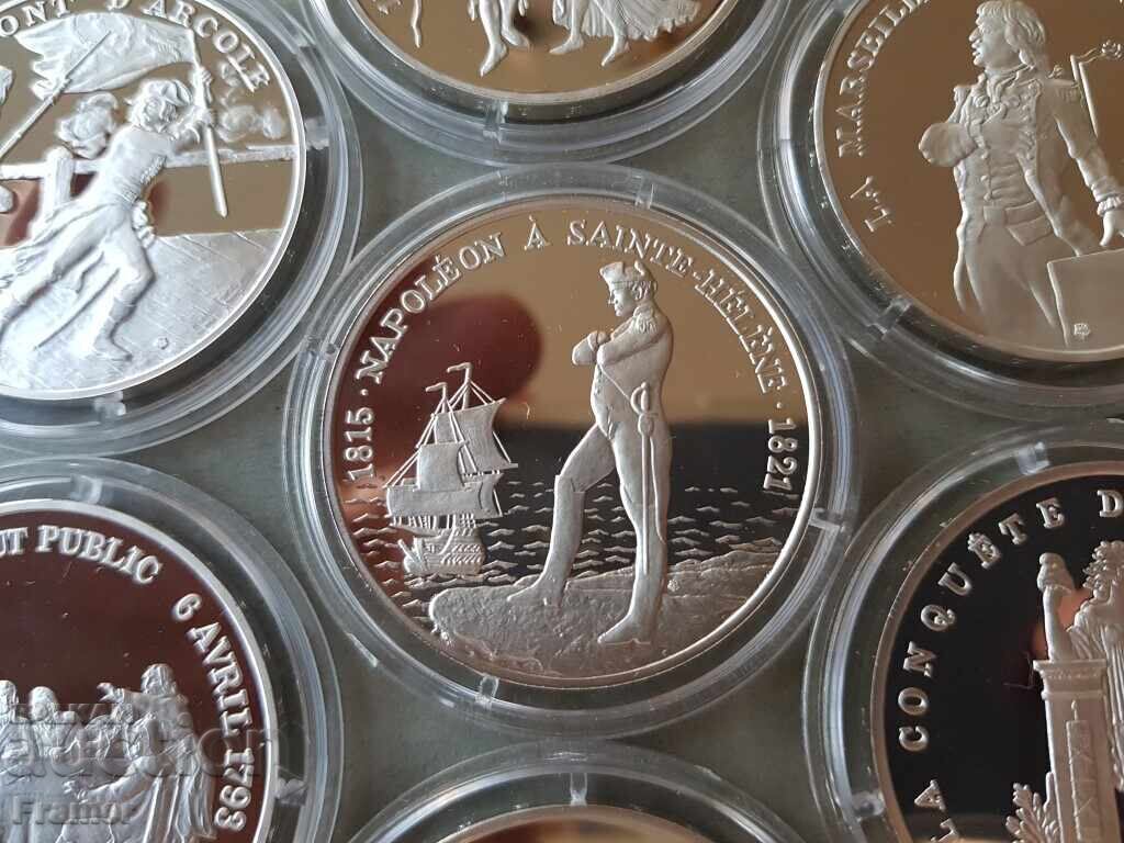 1989 SILVER 950 ‰ French coins for the 200th year of the Revolution - 6
