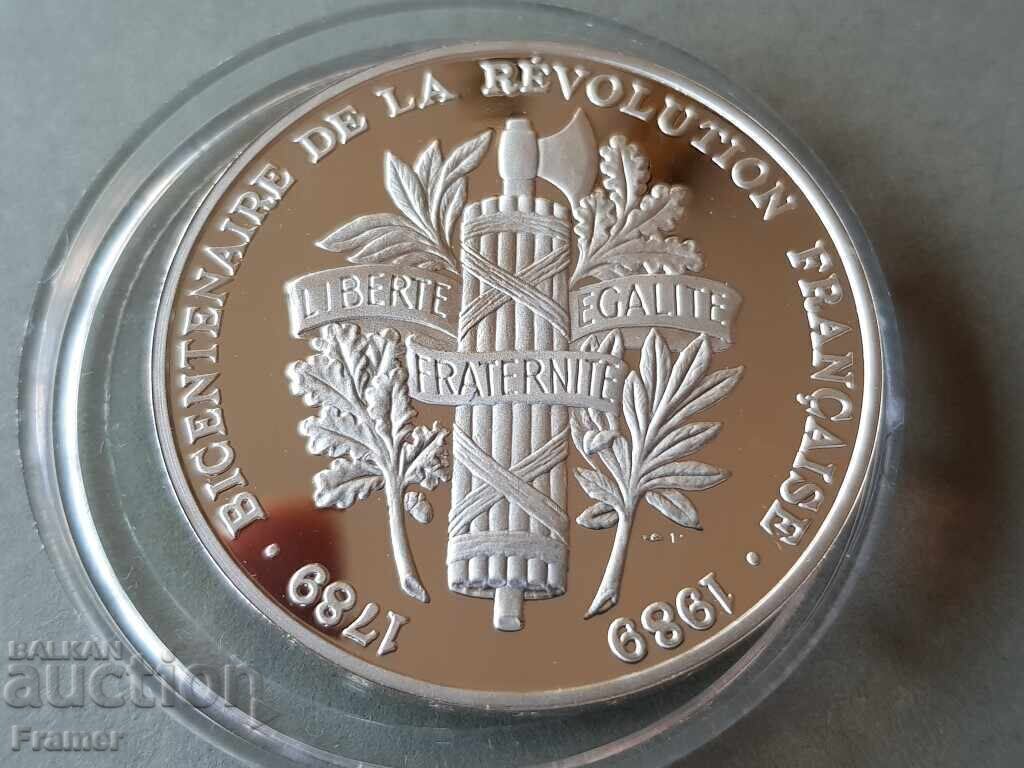 1989 ARGINT 950 ‰ Monede franceze pentru al 200-lea an al Revoluției - 7 1989 ARGINT 950 ‰ Monede franceze pentru al 200-lea an al Revoluției - 7