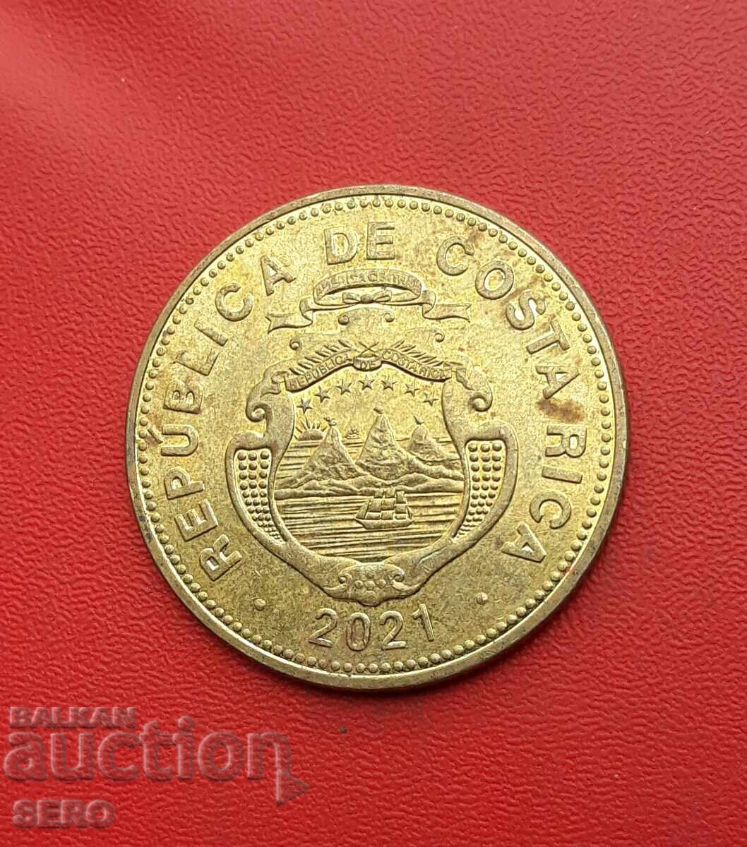 Коста Рика-100 колон 2021 с цена 0.80 лв. | € 0.41