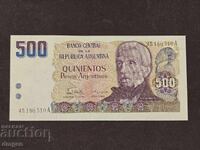 500 pesos Argentina UNC