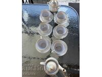 Set vechi de servire, veselă