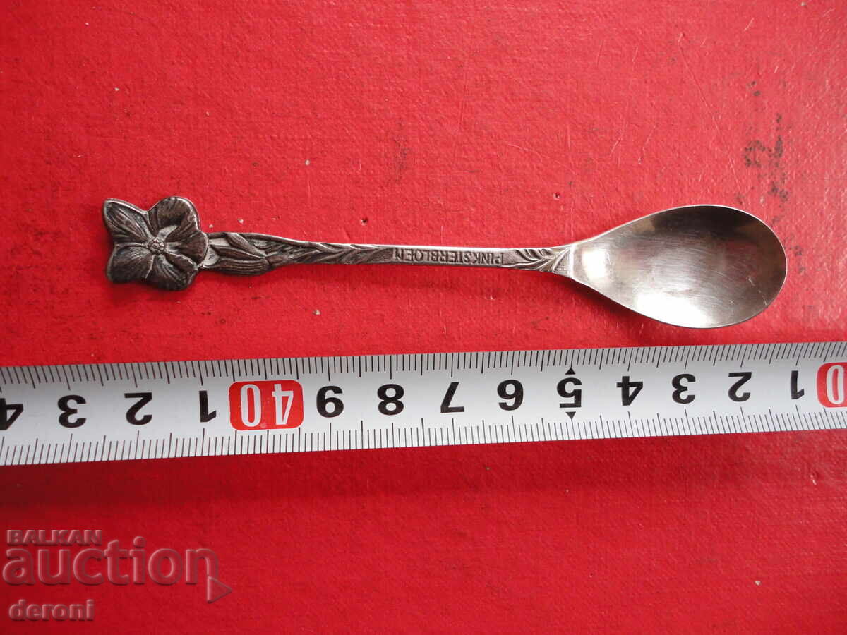 Collectible silver-plated spoon spoon 2