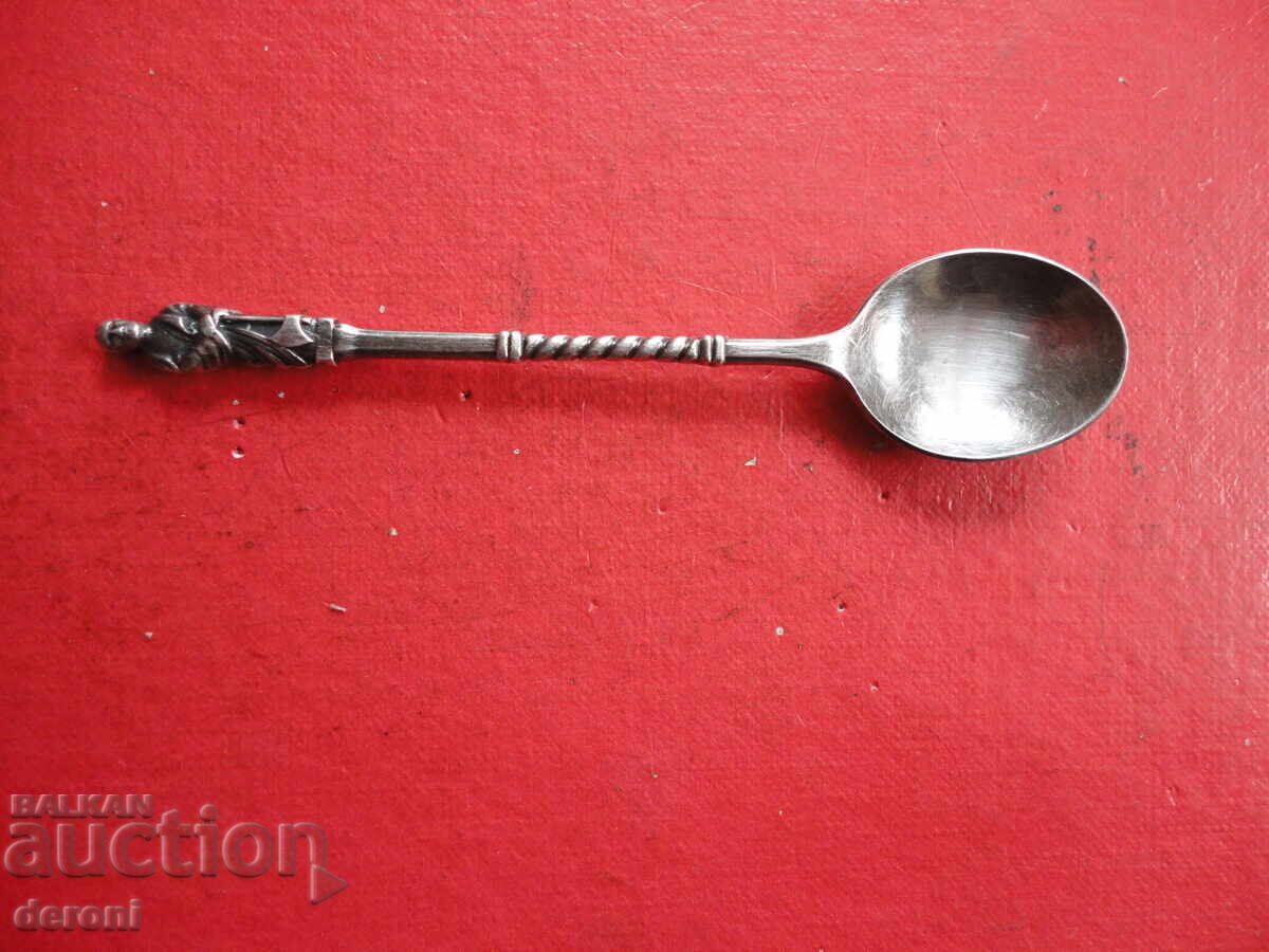 Колекционерска посребрена лъжичка лъжица 3 с цена 5.00 лв. | € 2.56