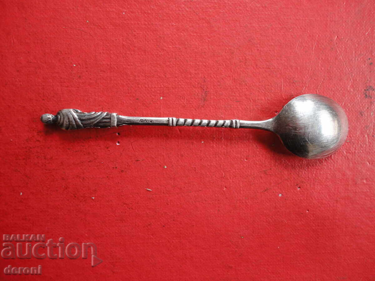 Аукцион Колекционерска посребрена лъжичка лъжица 3