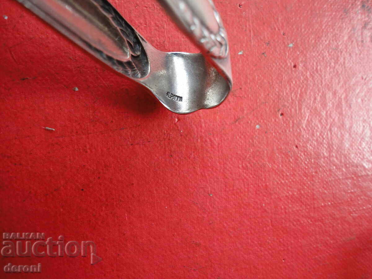 Απίθανο τσιμπιδάκι για ζάχαρη άχνη Alpacca - 5