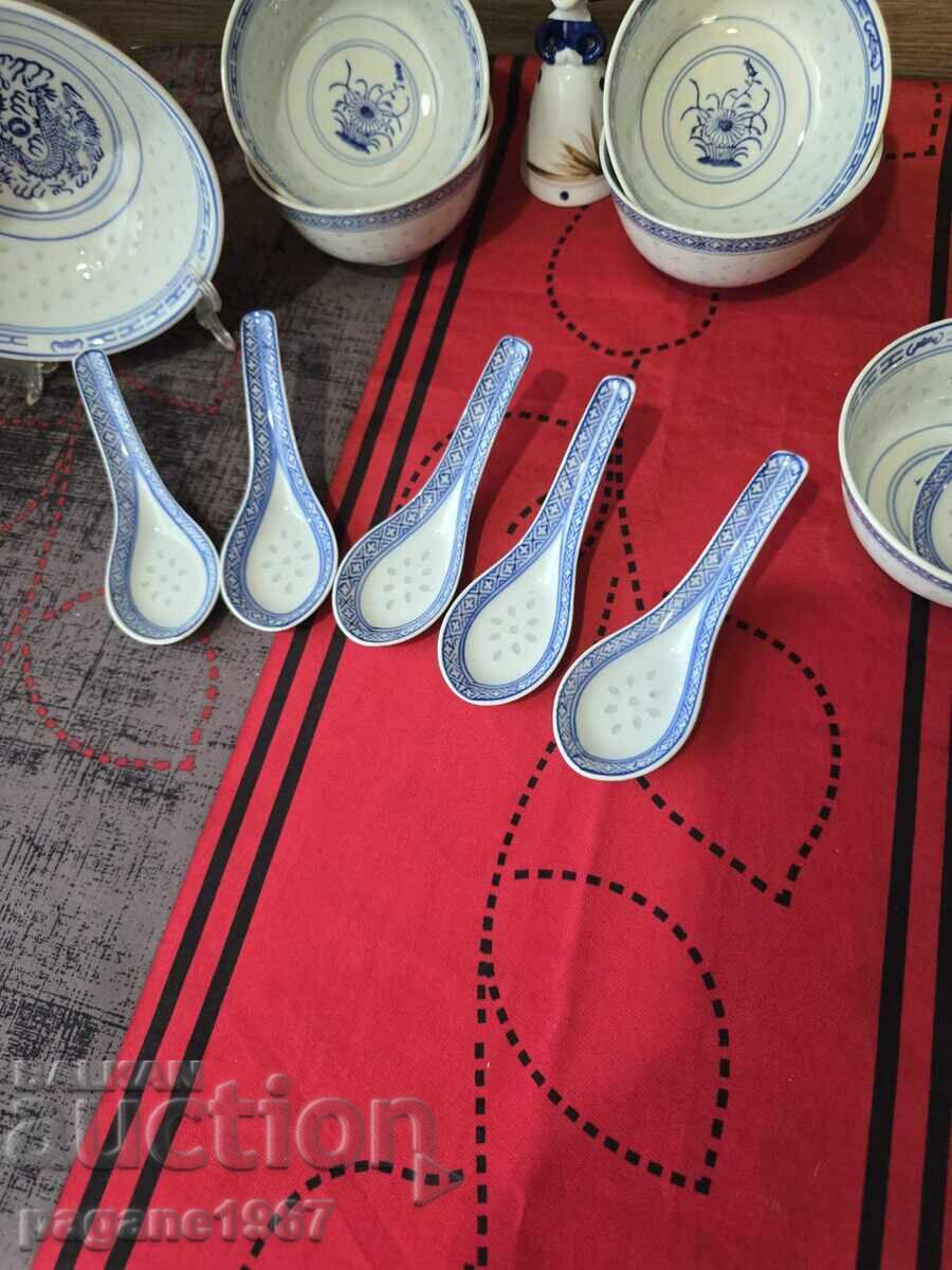 Δημοπρασία Κινέζικη πορσελάνη ρυζιού Δημοπρασία Κινέζικη πορσελάνη ρυζιού